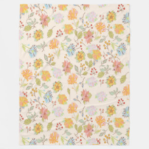 Hübsch Bloomies Blanket Fleecedecke