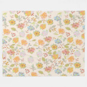 Hübsch Bloomies Blanket Fleecedecke (Vorderseite (Horizontal))