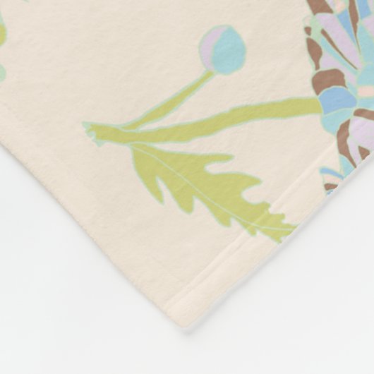 Hübsch Bloomies Blanket Fleecedecke (Ecke)
