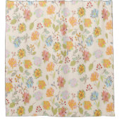 Hübsch Bloomies Duschvorhang (Vorderseite)