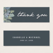 Hübsch Blooms Vintag Garden Wedding Vielen Dank Ta (Vorne & Hinten)