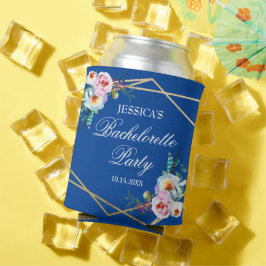 Hübsch Blue Boho Feather Junggeselinnen-Abschied Dosenkühler