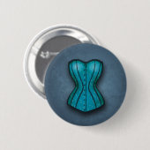 Hübsch Blue Corset Button (Vorne & Hinten)