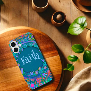 Hübsch Blue Customized Inspirivity iPhone Case