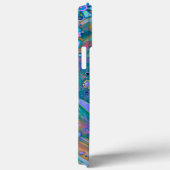 Hübsch Blue Customized Inspirivity iPhone Case (Rückseite / Rechts)