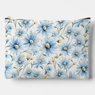 Hübsch Blue Daisies Zubehörtasche