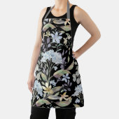 Hübsch Blue Garden Floral Kitchen Kochen Schürze (InSitu)