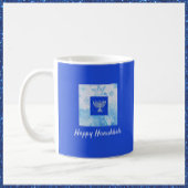 Hübsch Blue Hanukkah Kaffeetasse