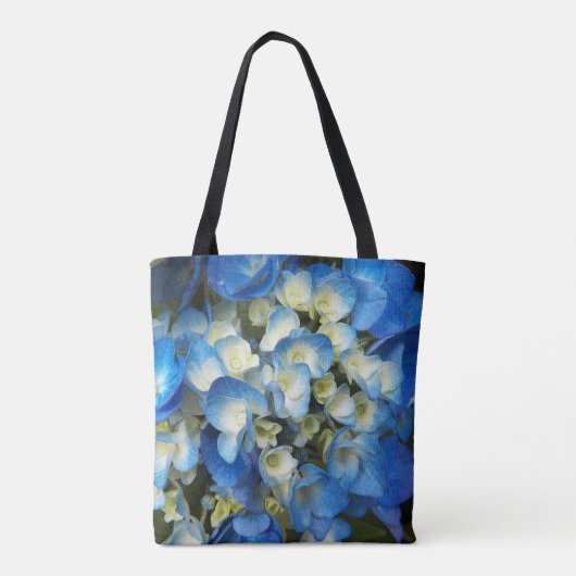 Hübsch Blue Hydrangea Floral Tasche (Rückseite)