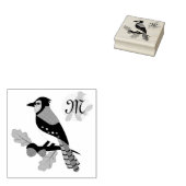 Hübsch Blue Jay Bird Gummistempel (Stempel)