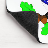 Hübsch Blue Jay Bird Mousepad (Ecke)