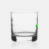 Hübsch Blue Jay Bird Whiskyglas (Links)