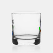Hübsch Blue Jay Bird Whiskyglas (Rechts)