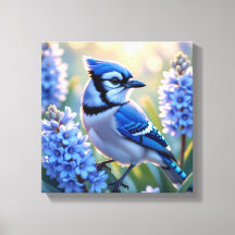 Hübsch Blue Jay und Lilacs