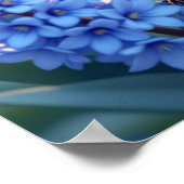 Hübsch Blue Jay und Lilacs Poster (Ecke)