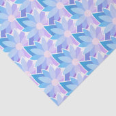 Hübsch Blue Lila Blume Seidenpapier (Detail)