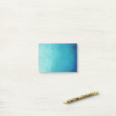 Hübsch Blue Mandala Abstrakt Post-it Klebezettel (Auf Schreibtisch)