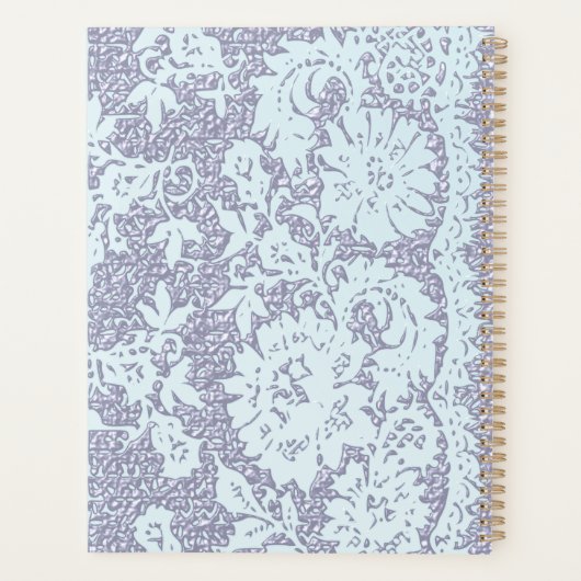 Hübsch Blue Planner Planer (Rückseite)