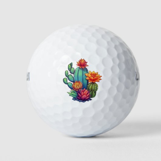 Hübsch blühende Kaktus Golfball (Vorderseite)