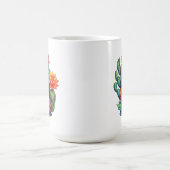 Hübsch blühende Kaktus Verwandlungstasse (Zentrum)