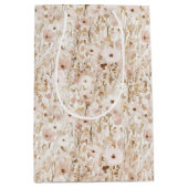 Hübsch Blush Brown Brautparty Mittlere Geschenktüte (Vorderseite)