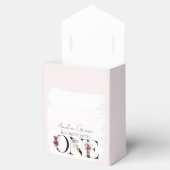 Hübsch Blush Floral ONE Baby Girl's First Birthday Geschenkschachtel (Geöffnet)
