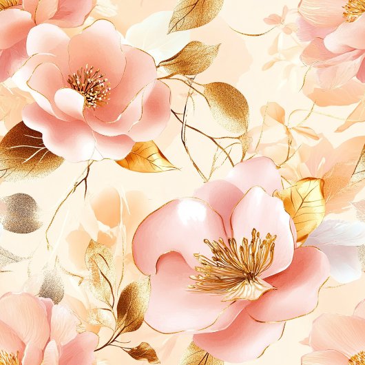 Hübsch Blush Gold Wedding Gästebuch für Erinnerung