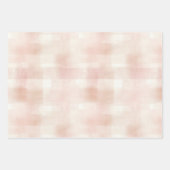 Hübsch Blush Peach Creme Tulips Blume Geschenkpapier Set (Vorderseite 3)