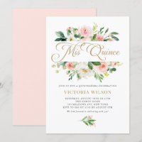 Hübsch Blush Peony Mis Quince Quinceañera