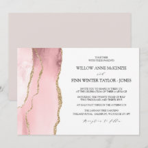 Hübsch Blush Pink Age Moderne Hochzeit