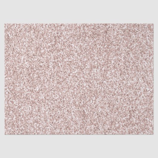 Hübsch Blush Pink Glitzer Seidenpapier (Vorderseite)