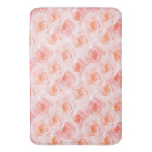 Hübsch Blush Pink Rose Badematte (Vorderseite Vertikal)