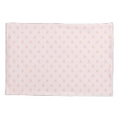 Hübsch Blush Pink Weihnachtsbett Kissenbezug (Rückseite)