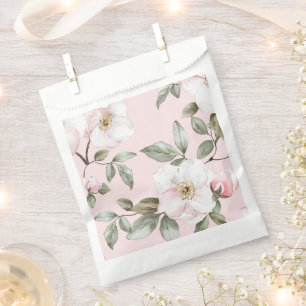 Hübsch Blush Pink Weiße Blume Gastgeschenke Hochze Geschenktütchen