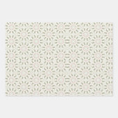 Hübsch Blush Rose Rosa Blumengeschenk Geschenkpapier Set (Vorderseite 2)