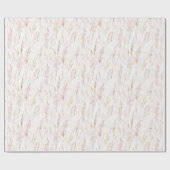 Hübsch Blütenrosa Bläschen Geburtstag Geschenkpapier (Flach)