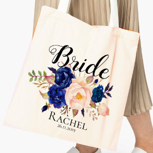 Hübsch Blütenrosa Blumenblume Hochzeit Tragetasche