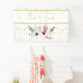 Hübsch Boho Bouquet Wedding Banner (Insitu)