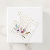 Hübsch Boho Bouquet Wedding Geschenkanhänger (Beispiel)