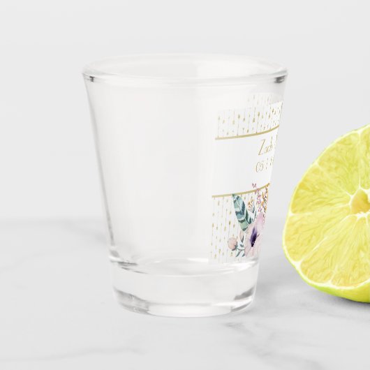 Hübsch Boho Bouquet Wedding Schnapsglas (Links)