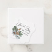 Hübsch Boho Bouquet Wedding Vielen Dank Geschenkanhänger (Beispiel)