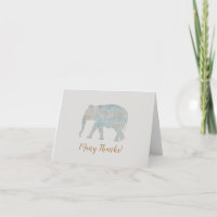 Hübsch Boho Elephant
