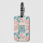 Hübsch Boho Floral Luggage Tag Gepäckanhänger (Vorderseite Vertikal)