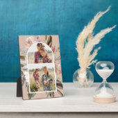 Hübsch Boho Floral Zwei Foto Plaque Fotoplatte (Seite)