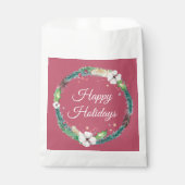 Hübsch Boho Holiday Wreath Geschenktütchen (Vorderseite)