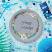 Hübsch Boho Holiday Wreath Pappteller (Party)