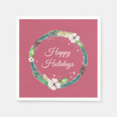 Hübsch Boho Holiday Wreath Serviette (Vorderseite)