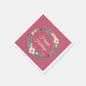 Hübsch Boho Holiday Wreath Serviette (Ecke)