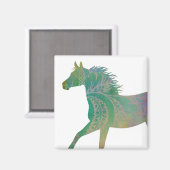 Hübsch Boho Horse Magnet (Vorderseite/Rückseite)