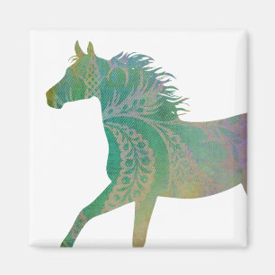 Hübsch Boho Horse Magnet